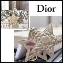 カナージュ♪【 Dior 】スター ミラー付きレザーキーホルダー