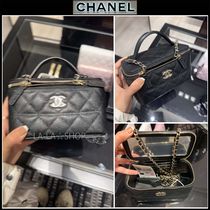 25C 【上品可愛い♡】 CHANEL チェーンクラッチ