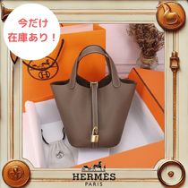 在庫有り!【1人１個必須】HERMES ピコタン PM 18 エトゥープ