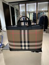 BURBERRY "ML ORMOND CHK BIN" トートバック