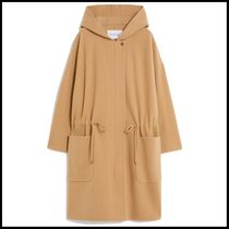 MAXMARA ウール&カシミヤジャージー コート MIELE