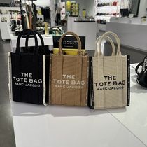 即発 MARCJACOBS The Tote bag ミニ ジャカード トートバッグ