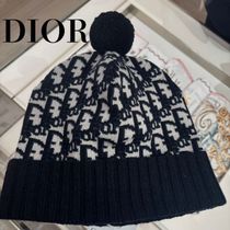 ◆国内直営◆【DIOR】カシミヤポンポン ビーニー