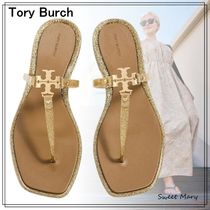 Tory Burch☆ロクサーヌ ロゴ ジェリーサンダル♪【送料込】