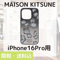 メゾンキツネ X CASETIFY iPhone16Proグラムフォックスケース