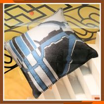 Hermes エルメス クッション タッタソール Coussin Tatersale