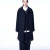 Yohji Yamamoto コートその他 【ヨウジヤマモト】DOUBLE-WEAVE OVERSIZED SOUTIEN COLLAR COAT(8)