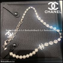 【高級感溢れる煌めき】CHANEL★チョーカー★CCロゴ付き