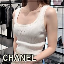 【25C/着回し抜群♪】CHANEL シャネル タンクトップ ココマーク