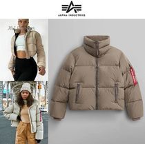 【セール】Alpha Industries(ウィーメンズ)クロップ丈ダウン