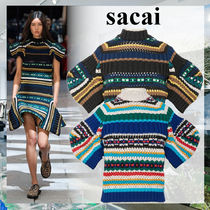 国内より1WEEK【sacai】Mesh Knit Pullover