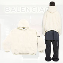 送料込+BALENCIAGA+Outerwear ジップアップ Hoodie