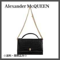 ◆Alexander McQueen◆トップハンドル スカル バッグ【関税込】