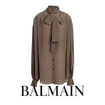 関税込☆【BALMAIN】シルクシャツ＆ブラウス