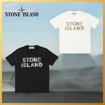 【STONE ISLAND】コットンTシャツ