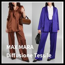 DT MAXMARA デコンストラクトサテンブレザー