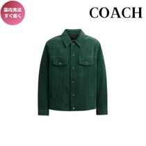 COACH コーチ レザージャケット スエード