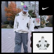 ★NIKE★Balaclava Retro Fleece Pullover Light Cargo Khaki