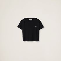 【日本入手困難】Ribbed jersey T-shirt Tシャツ・カットソー