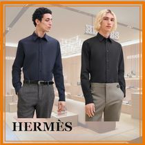 【男の洗練を体現】HERMES フィット・シャツ ルイ・カラー