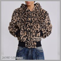 【JADED LONDON】Leopard Faux Fur Hooded Jacket（送料込み）