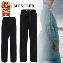 【MONCLER】 ロゴ レタリング ドローストリング トラック パンツ