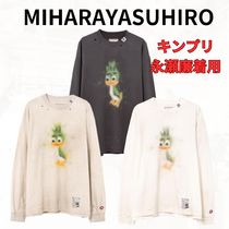 【mihara yasuhiro】Leon Print Distressed LS T-shirt　全２色