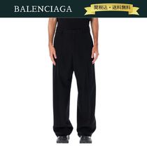 VIP価格【関税・送料込】BALENCIAGA プリーツ テーラードパンツ