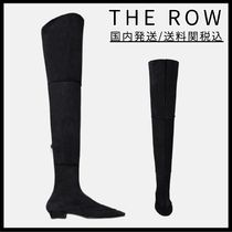 送料関税込/THE ROW/25mm アワル 25 シアリングブーツ
