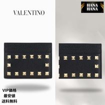 VALENTINO 送料無 VIP価格 ロックスタッドカーター カードケース