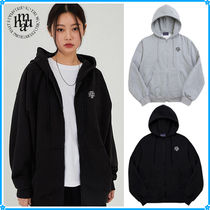 【muahmuah】Signature Logo Point Hood Zipup〜フーディー