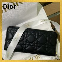 【Dior】ディオール　☆ Lady Dior Voyageur ウォレット ☆