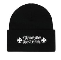 Chrome Hearts クロムハーツ ロゴ ニットビーニー Black_関税込