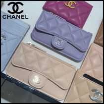 鮮やかな色味♪【CHANEL】カードケース フラグメントケース