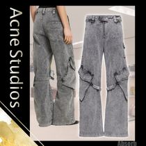 【25SS NEW】Acne Studios_women / 染色仕上げカーゴジーンズ