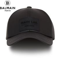 BALMAIN バルマン ロゴベースボールキャップ ブラック