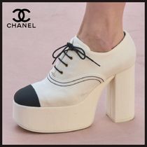 【美脚効果抜群★】CHANEL 25P  レースアップヒールシューズ