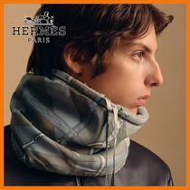 【リバーシブルで使える】HERMES スヌード