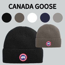 【CANADA GOOSE】Rib Toque メリノウール ニット帽 ユニセックス