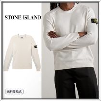 STONE ISLAND ロゴ アップリケ コットンブレンド セーター 人気