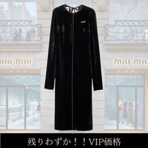 日本未入荷★VIP価格【MIUMIU】ベルベットドレス