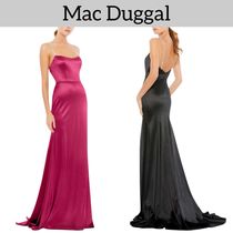 シンプル華やか【MAC DUGGAL】 ガウン ラインストーンストラップ