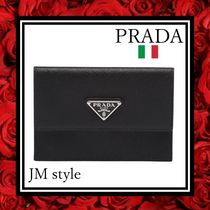 直営店◎PRADA◎サフィアーノ レザー 書類 ホルダー