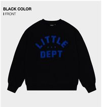 【LITTLE DEPT】Kids Arch Felt Logo トレーナー