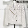 Max Mara Studio ジャケット 直営♪Max Mara Studio ストライプコットン ジャケット ASSUAN