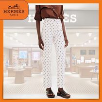 【コーデの主役】HERMES シェーヌダンクル ストレートパンツ