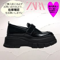 すぐ届く☆ZARA　プラットフォームローファー　要在庫確認