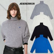 【ADERERROR】Sig; TRS Tag turtleneck knit 01_4colors