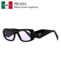 Prada Black Acetate Sunglasses