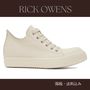 RICK OWENS スニーカー Rick Owens☆オフホワイト Porterville Low Sneaks スニーカー